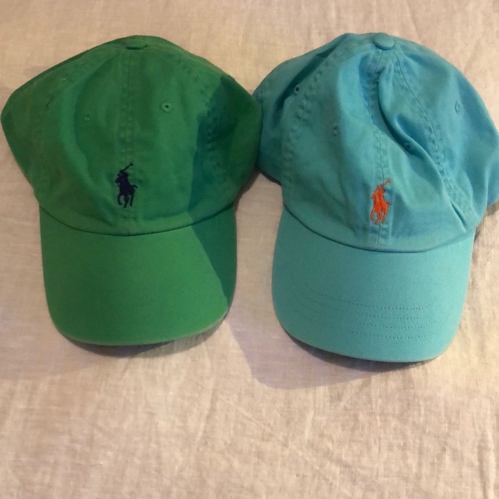 Two polo hats at $5 each or best offer